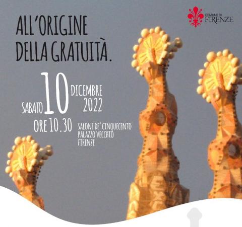 Volontariato, il 10 dicembre a Firenze l'evento “All’origine della gratuità”