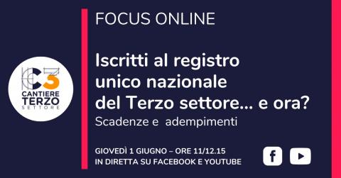 Iscritti al registro unico nazionale del Terzo settore… e ora?