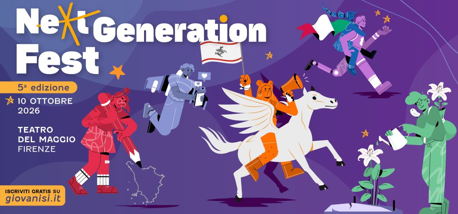 Next Generation Fest 2026: a Firenze il grande evento dedicato alle nuove generazioni